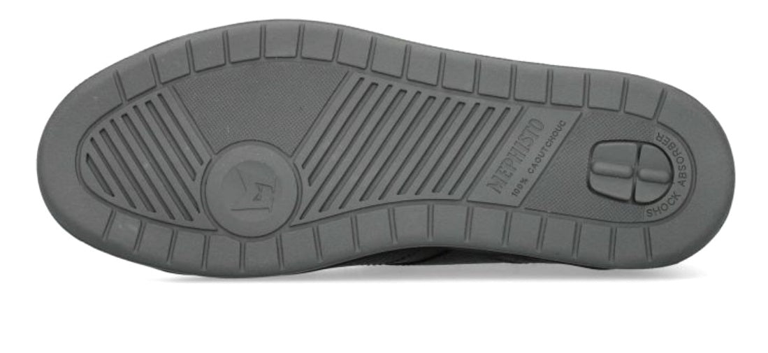 Zapatilla deportiva con cordones y cremallera para hombre 'HENRIK' - Negro - ChaplinshoesZapatillas de hombre con cordones y cremallera 'HENRIK' - NegroMephisto