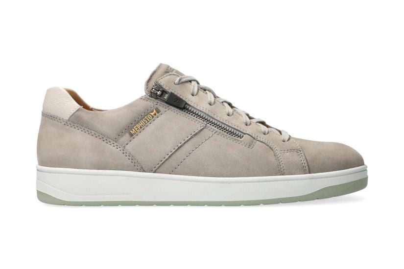 Sneaker uomo 'Henrik' con lacci e zip - Grigio - ChaplinshoesSneaker da uomo con lacci e zip 'Henrik' - GrigioMephisto