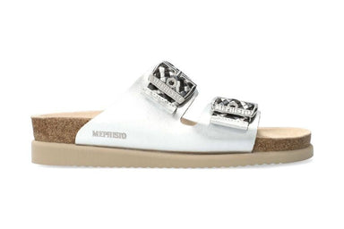 Sandalia tipo chancla para mujer 'Hester Twist' - mezcla de plata - ChaplinshoesSandalia tipo chancla para mujer 'Hester Twist' - mezcla de plataMephisto