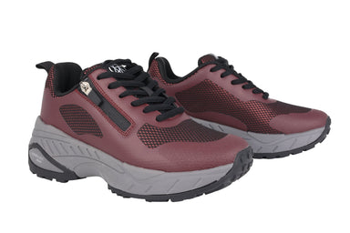 Zapatilla deportiva para caminar y correr para mujer 'H+K Pepper' de ajuste ancho (H +K) - Rojo - ChaplinshoesZapatilla deportiva para caminar y correr para mujer 'H+K Pepper' de ajuste ancho (H +K) - RedWaldläufer