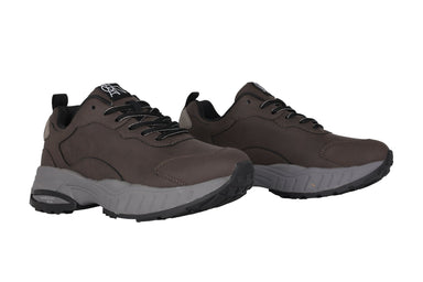 Zapatilla deportiva para correr y caminar de corte ancho (H+K) para hombre 'H+K Pero' - Gris - Chaplinshoes'H+K Pero' Zapatilla deportiva para correr y caminar de ajuste ancho (H + K) para hombre - GrisWaldläufer