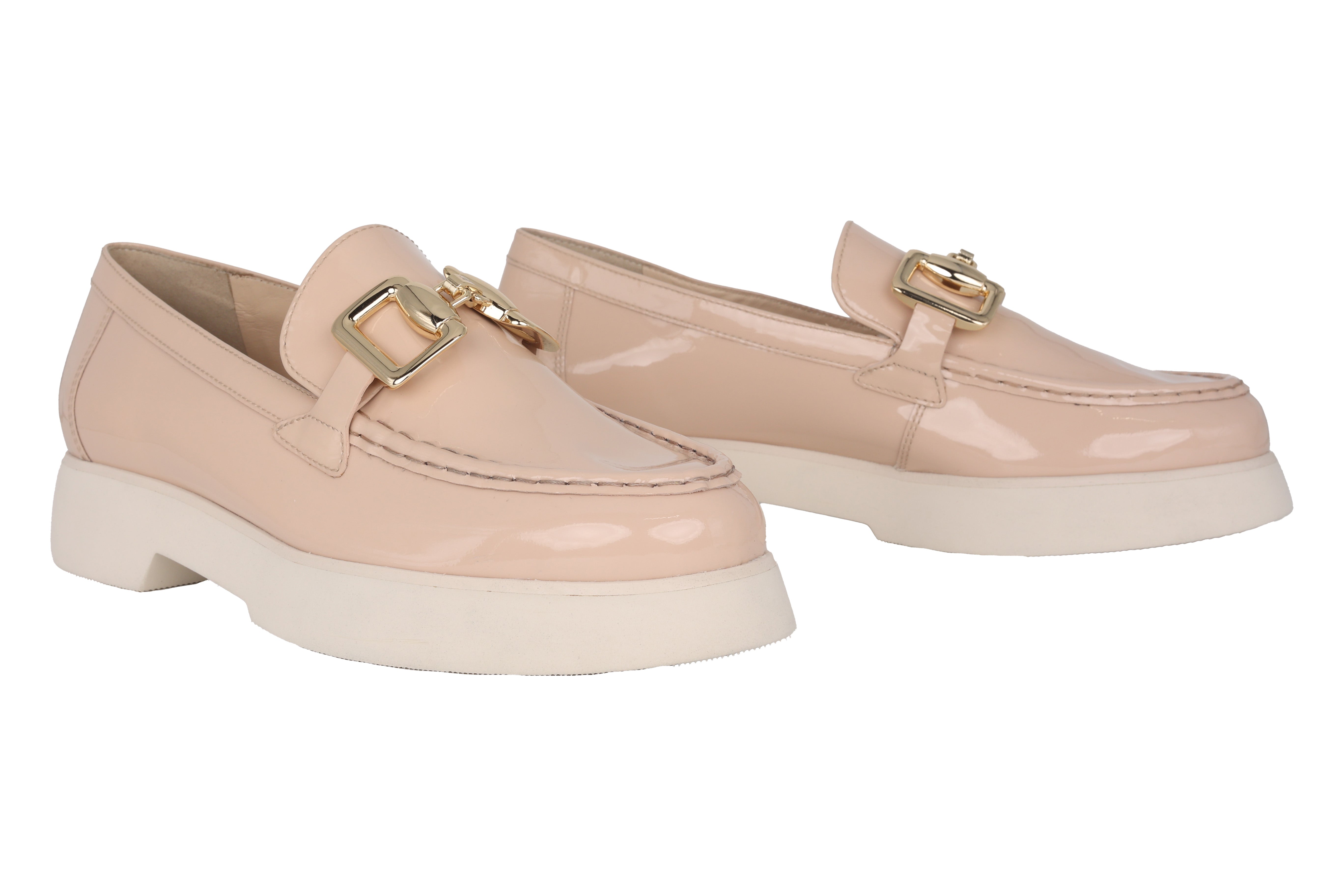 Mocasín de mujer 'Max' - charol beige