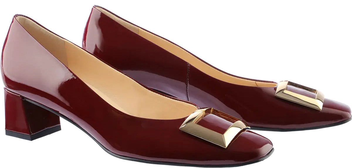 Damespump 'Hannah' - Rood lak