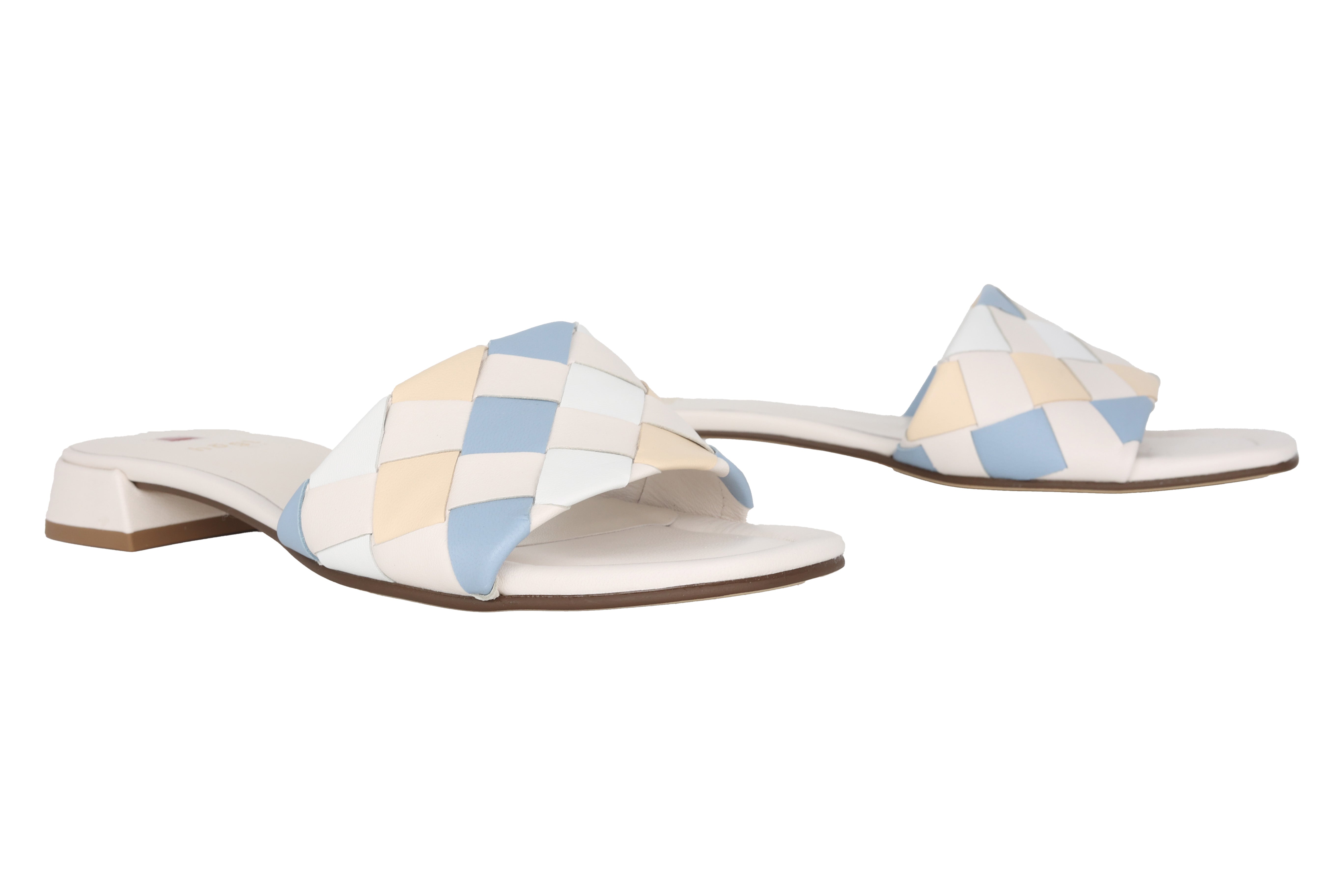 Damen-Pantolettensandale 'Felina' - Weißmix