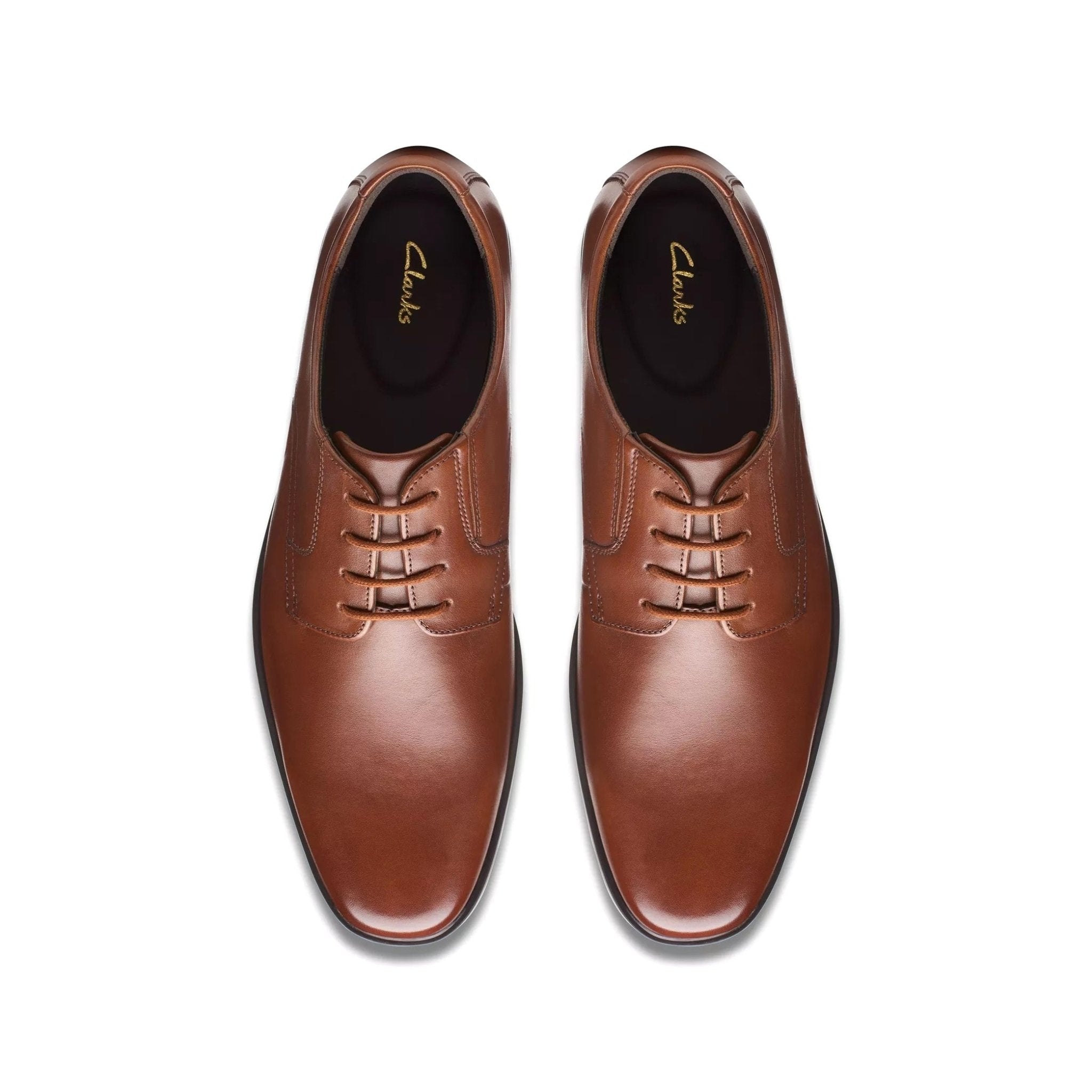 'Howard Walk' men's lace - up shoe - Brown Wide Fit - Chaplinshoes'Howard Walk' men's lace - up shoe - Brown Wide FitClarks