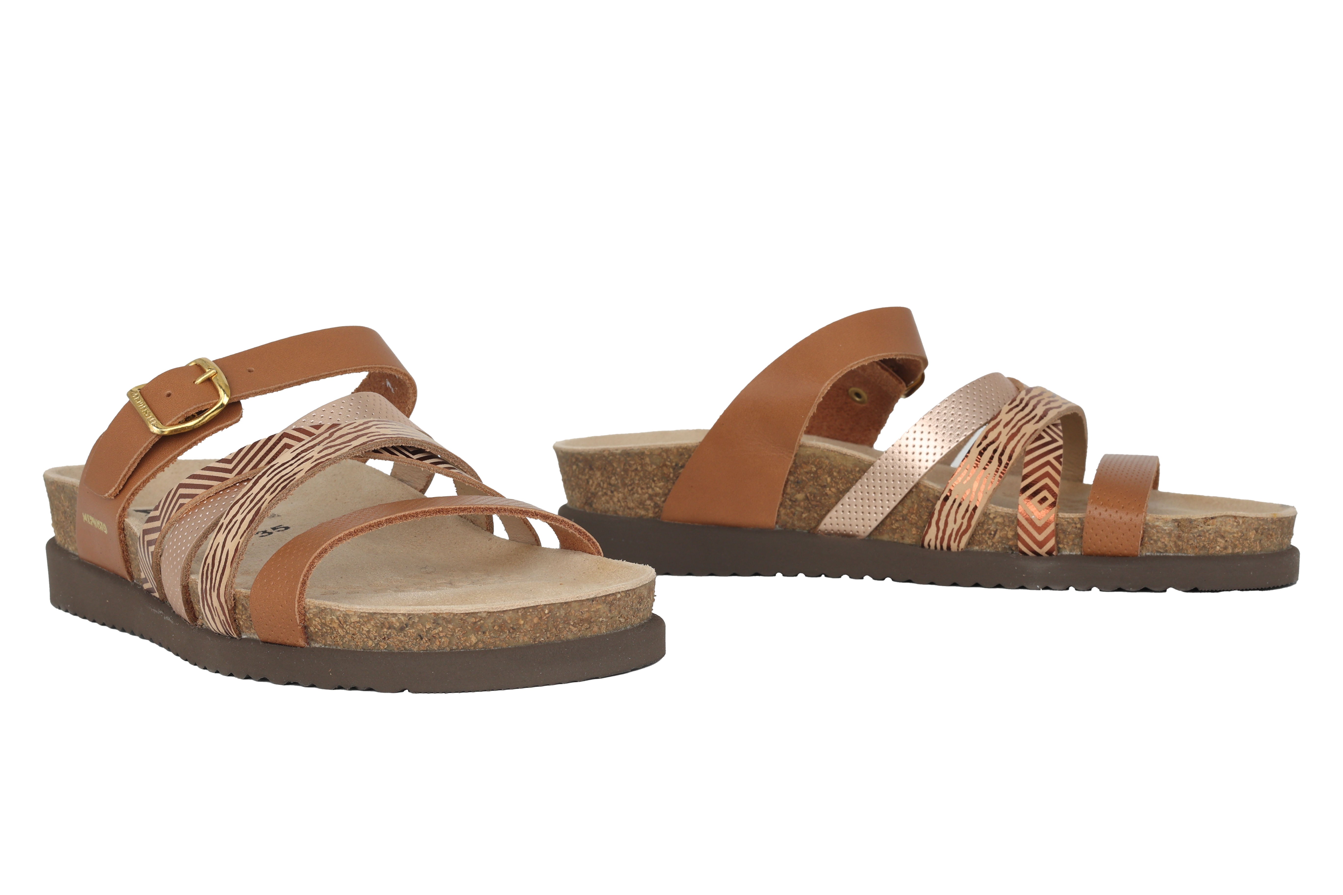 Sandalo da donna "Huleda" - mix marrone