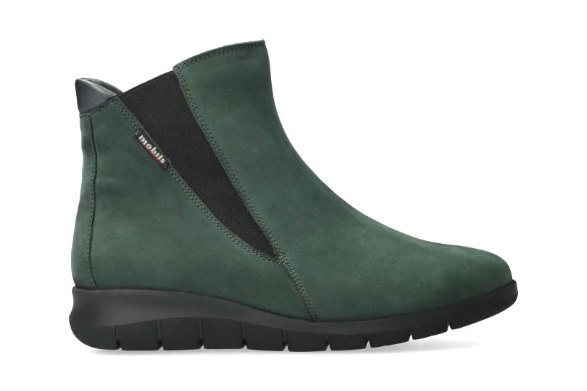 Bota ergonómica de mujer 'Idilia' de calce ancho (H) - Verde - ChaplinshoesBota ergonómica de mujer 'Idilia' de calce ancho (H) - VerdeMephisto