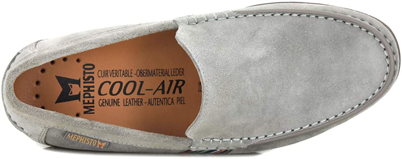 Mocassino da uomo 'IDRIS' - grigio caldo - ChaplinshoesMocassino da uomo 'IDRIS' - grigio caldoMephisto