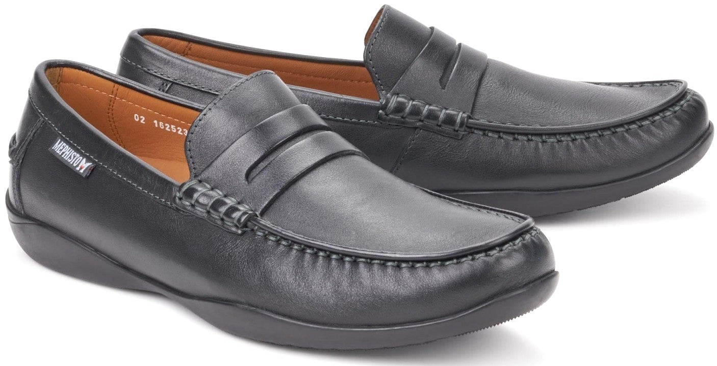 'IGOR' heren mocassin loafer - zwart - ChaplinshoesMocassin-loafer voor heren 'IGOR' - zwartMephisto