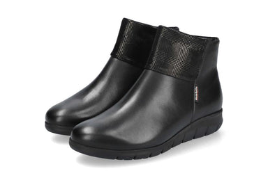Bota ergonómica de corte ancho (H) con forro cálido para mujer 'Ilinca' - negro - Chaplinshoes'Ilinca' Bota ergonómica de corte ancho (H) con forro cálido para mujer - negroMephisto