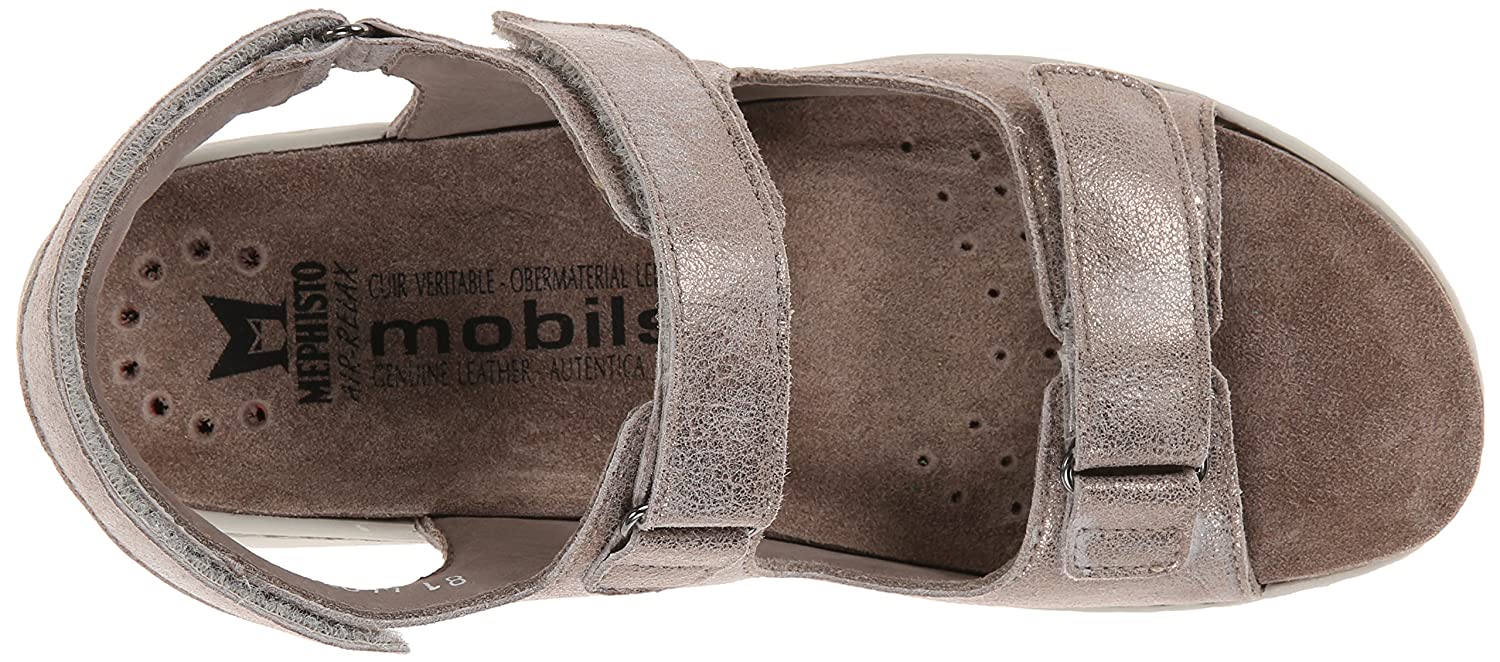 Sandalia ergonómica de mujer 'ILONA' de calce ancho (H) - Taupe - ChaplinshoesSandalia ergonómica de mujer 'ILONA' de calce ancho (H) - TaupeMephisto