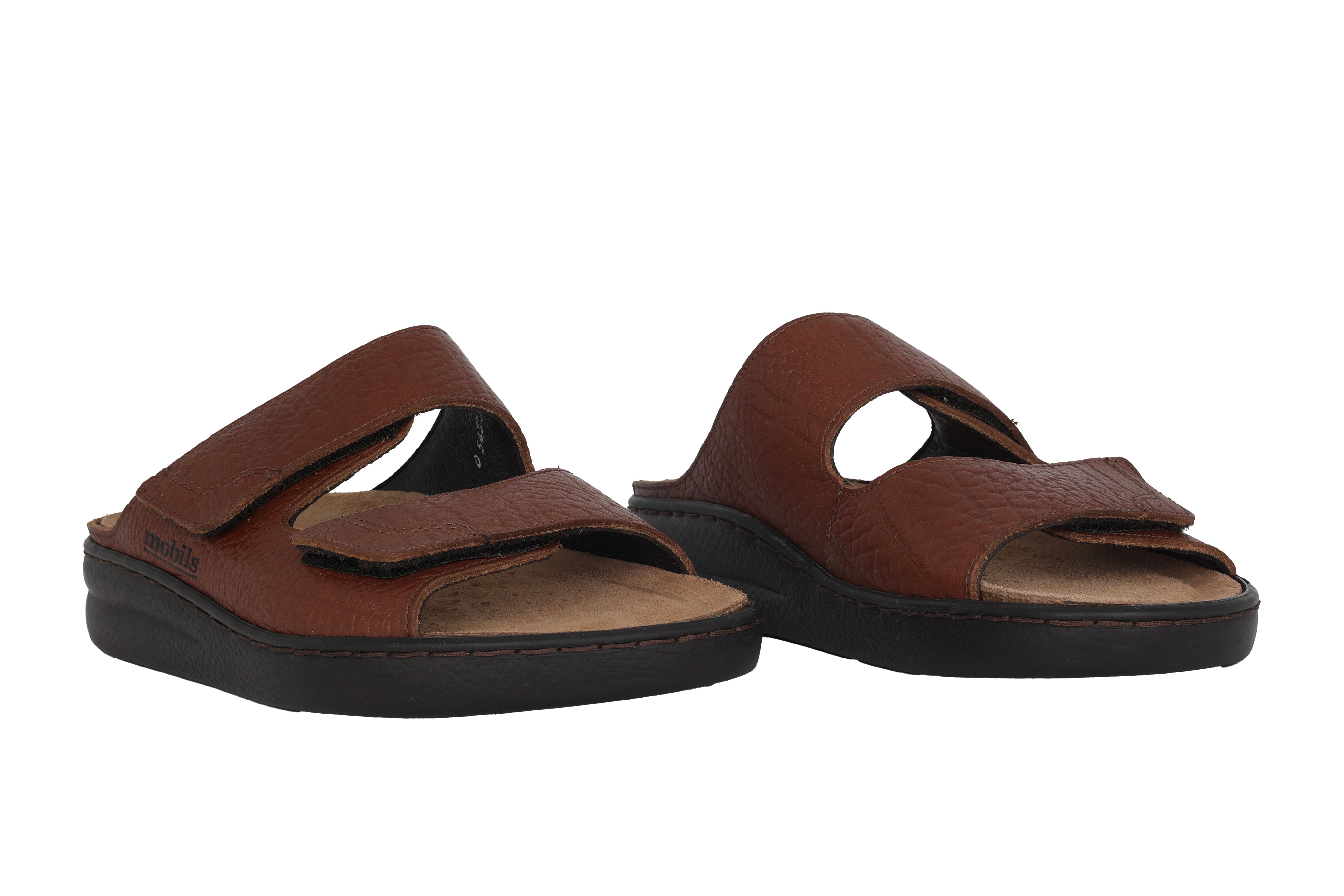 Ergonomische Herrensandale 'James' mit breiter Passform (H) – Wüstenbraun