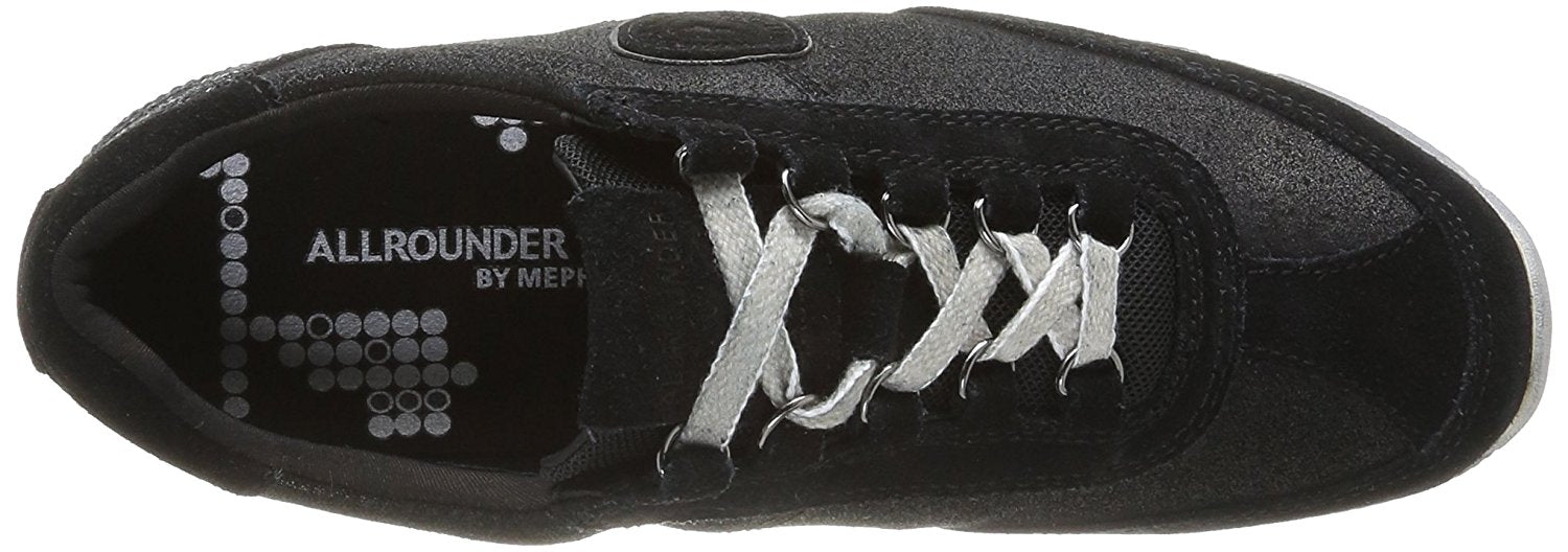 Zapato para caminar de mujer 'JANIKA' - Negro metalizado - ChaplinshoesZapato de andar para mujer 'JANIKA' - Negro metalizado Mephisto