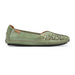 Mocasín perforado para mujer 'Jerez' - verde - ChaplinshoesMocasín de mujer 'Jerez' perforado - verdePikolinos