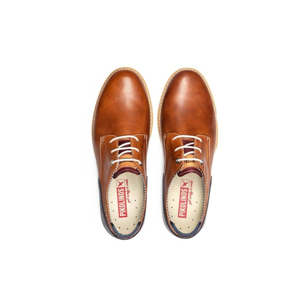 Zapato con cordones para hombre 'Jucar' - Marrón - ChaplinshoesZapato con cordones para hombre 'Jucar' - MarrónPikolinos