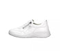 'Kalea' Zapatillas de mujer de corte muy ancho (K) con cordones y cremallera - blanco - Chaplinshoes'Kalea' Zapatillas de mujer de corte muy ancho (K) con cordones y cremallera - blancoWaldläufer