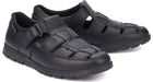 Sandalia ergonómica de hombre 'Kenneth' de ajuste ancho (H) - Negro - ChaplinshoesSandalia ergonómica de hombre (H) 'Kenneth' - NegroMephisto