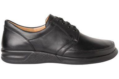 'Kurt' men's very wide (K) lace - up shoe - black - Chaplinshoes'Kurt' men's very wide (K) lace - up shoe - blackGanter