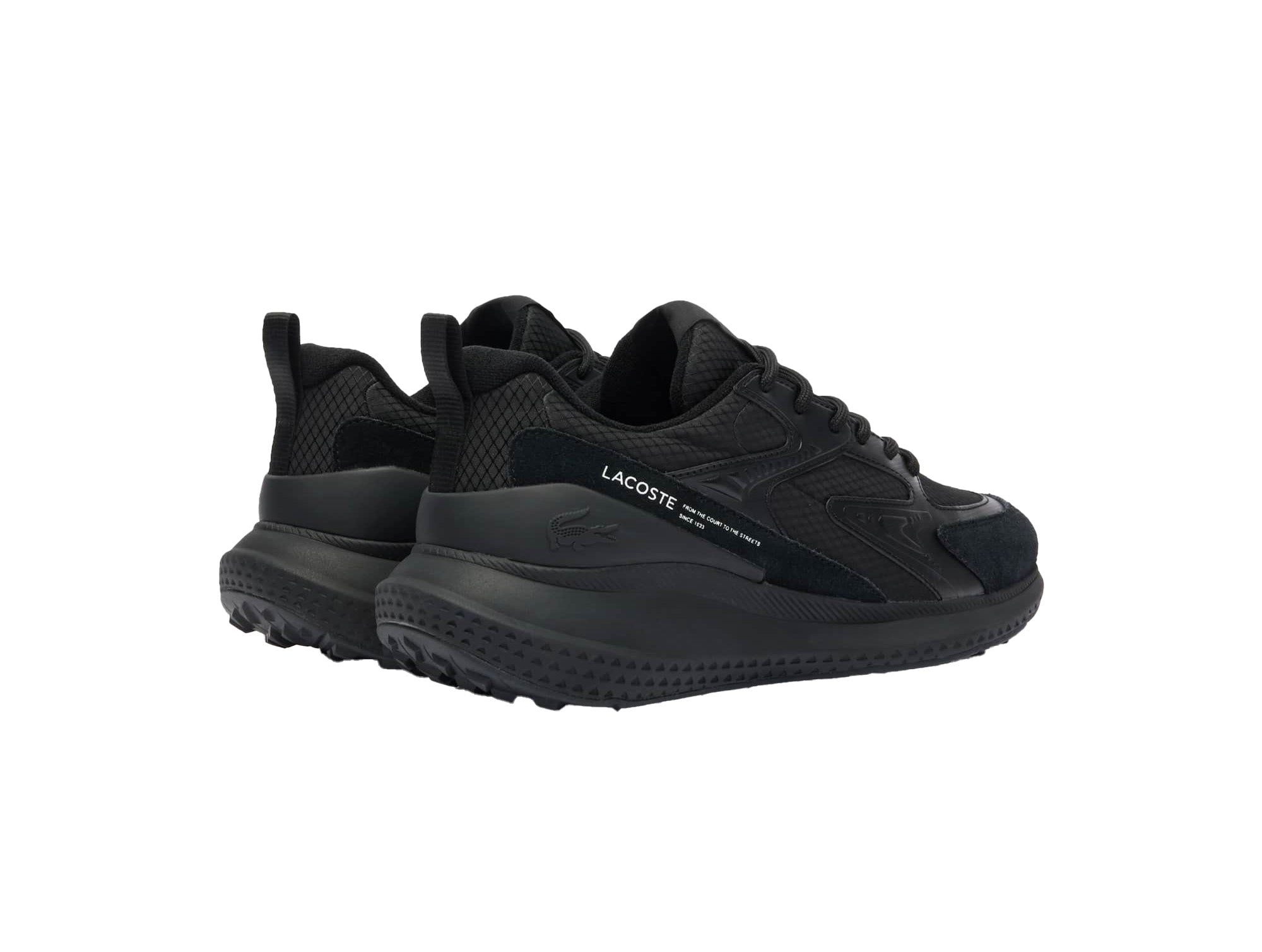 Sneaker uomo stringata 'L003 Evo' - Nero - ChaplinshoesSneaker stringata da uomo 'L003 Evo' - NeroLacoste