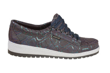 Zapato con cordones para mujer 'Lady' - Mix marrón oscuro - ChaplinshoesZapato con cordones para mujer 'Lady' - Mix marrón oscuro Mephisto