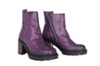 Damesritslaars 'Laisa - D953' - Paars - ChaplinshoesDameslaars met rits 'Laisa - D953' - PurpleFelmini