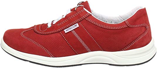 Dames wandelsneaker 'LASER PERF' - Rood - ChaplinshoesDames wandelsneaker 'LASER PERF' - RoodMephisto