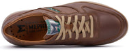 Herensneaker met veters 'LEANDRO' kastanjebruin - Chaplinshoes'LEANDRO' herensneaker met veters - kastanjebruinMephisto