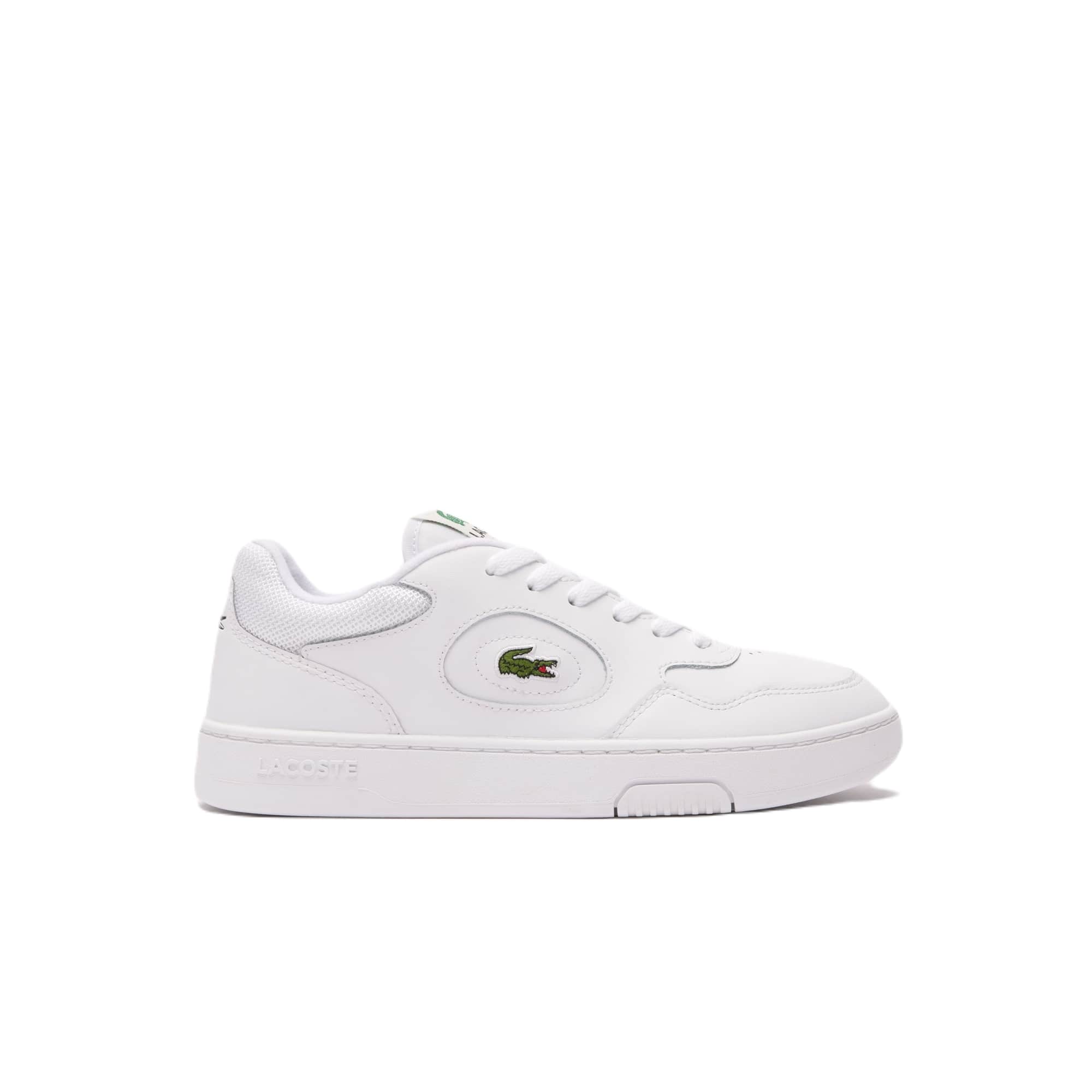 Heren sneaker met veters 'Lineset' - wit - ChaplinshoesHerensneaker 'Lineset' met veters - witLacoste