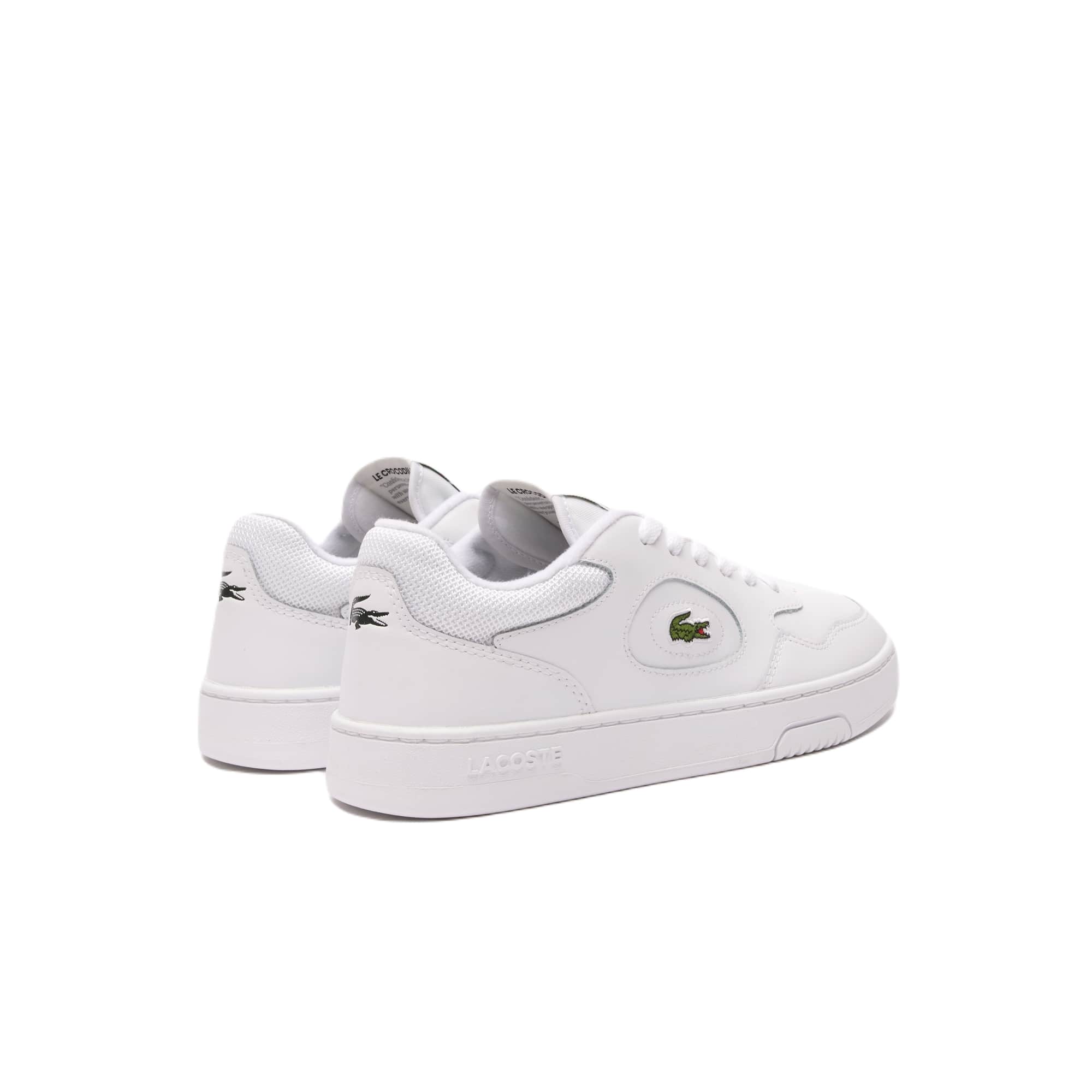 Heren sneaker met veters 'Lineset' - wit - ChaplinshoesHerensneaker 'Lineset' met veters - witLacoste