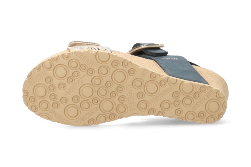 Sandalia de mujer 'Lissia' - mezcla azul - ChaplinshoesSandalia de mujer 'Lissia' - mix azulMephisto