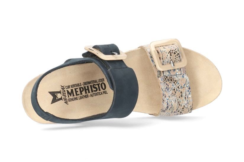 Sandalia de mujer 'Lissia' - mezcla azul - ChaplinshoesSandalia de mujer 'Lissia' - mix azulMephisto