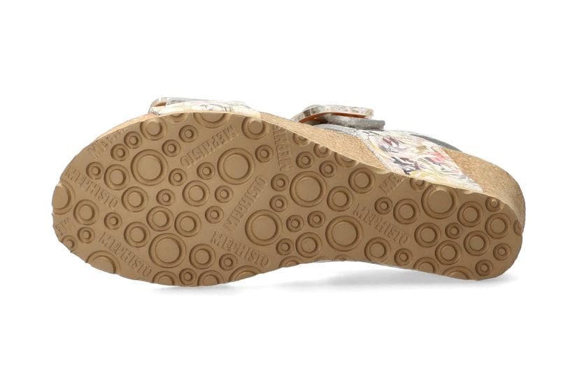 Sandalia de mujer 'Lissia' - mezcla de blancos - ChaplinshoesSandalia de mujer 'Lissia' - mix blancoMephisto