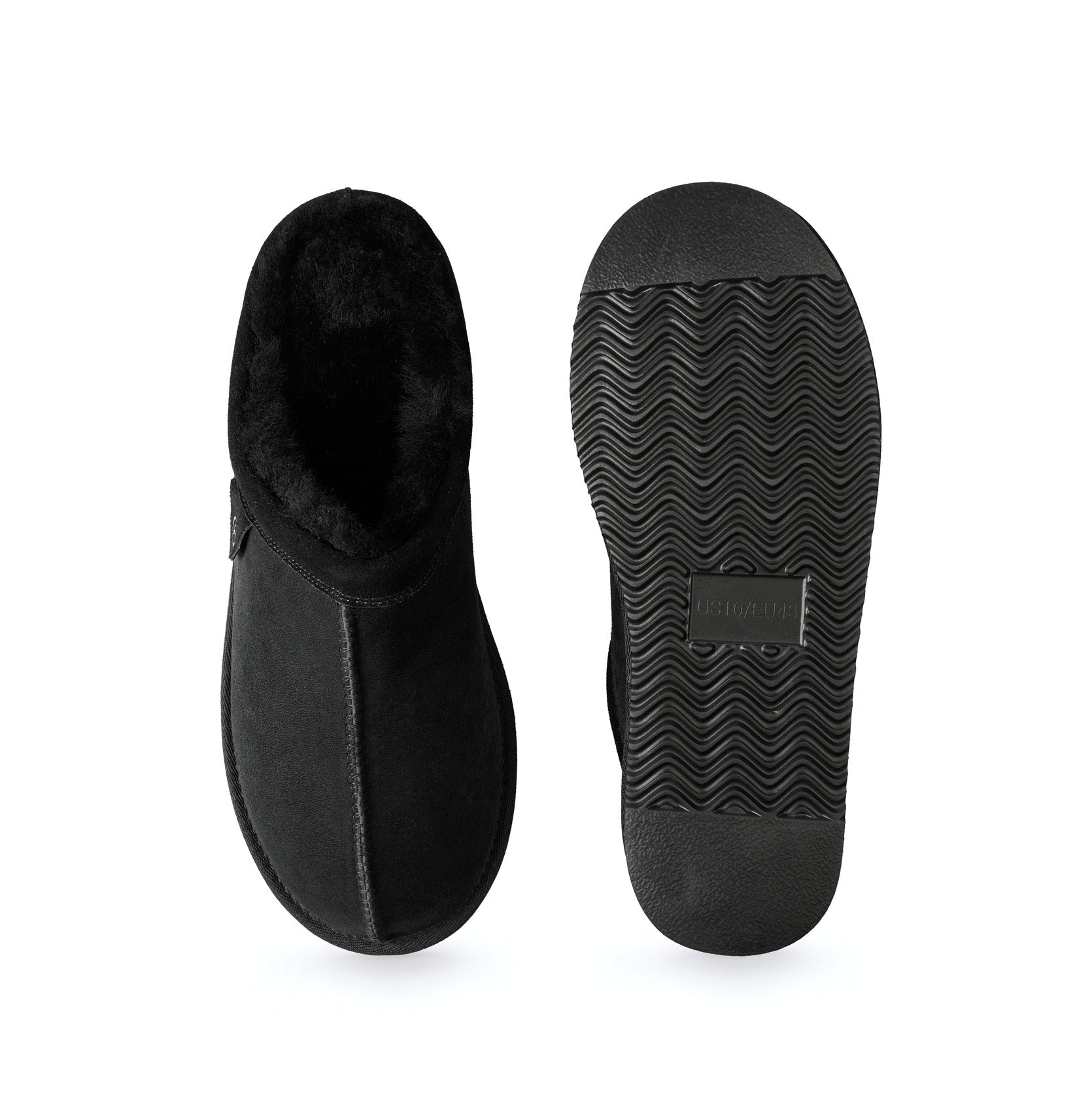 'Livigno' men's homeslippers - black - Chaplinshoes'Livigno' men's homeslippers - blackRohde