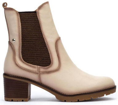 Bota cremallera mujer 'Llanes W7H' - Blanco roto - ChaplinshoesBota cremallera mujer 'Llanes W7H' - Blanco rotoPikolinos