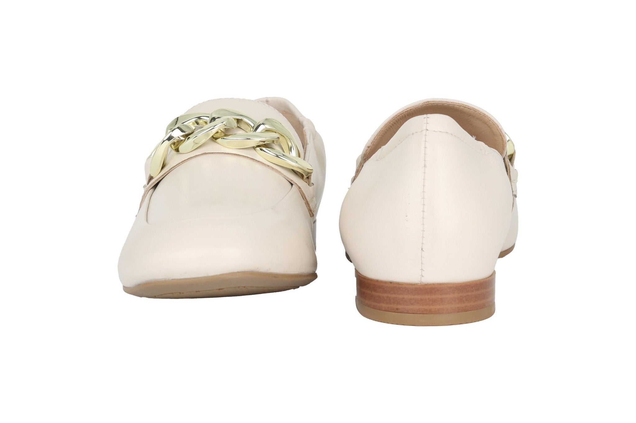 Mocasines de corte ancho (H) para mujer 'Lyon' - blanco roto - ChaplinshoesMocasines de corte ancho (H) para mujer 'Lyon' - blanco rotoAra