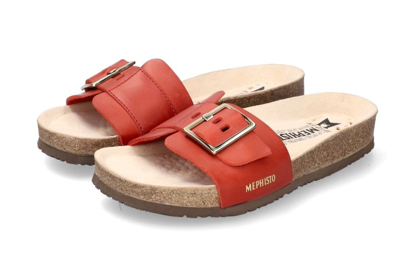 Sandalo slide da donna 'Mabel' - rosso - ChaplinshoesSandalo scorrevole da donna "Mabel" - rossoMephisto