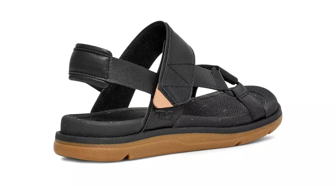 Sandalia mujer ´Madera Slingback' - negro - ChaplinshoesSandalia de mujer ´Madera Slingback' - negroTeva