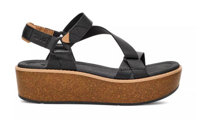 Sandalia mujer 'Madera Wedge' - negro - ChaplinshoesSandalia de mujer 'Madera Wedge' - negroTeva
