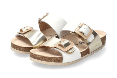 Sandalia mujer 'Madison' - Mezcla blanco beige - ChaplinshoesSandalia de mujer 'Madison' - Mezcla blanco beigeMephisto
