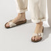 Sandalo slide da donna 'Madrid BS' - bianco perla - ChaplinshoesSandalo slide da donna "Madrid BS" - bianco perlaBirkenstock