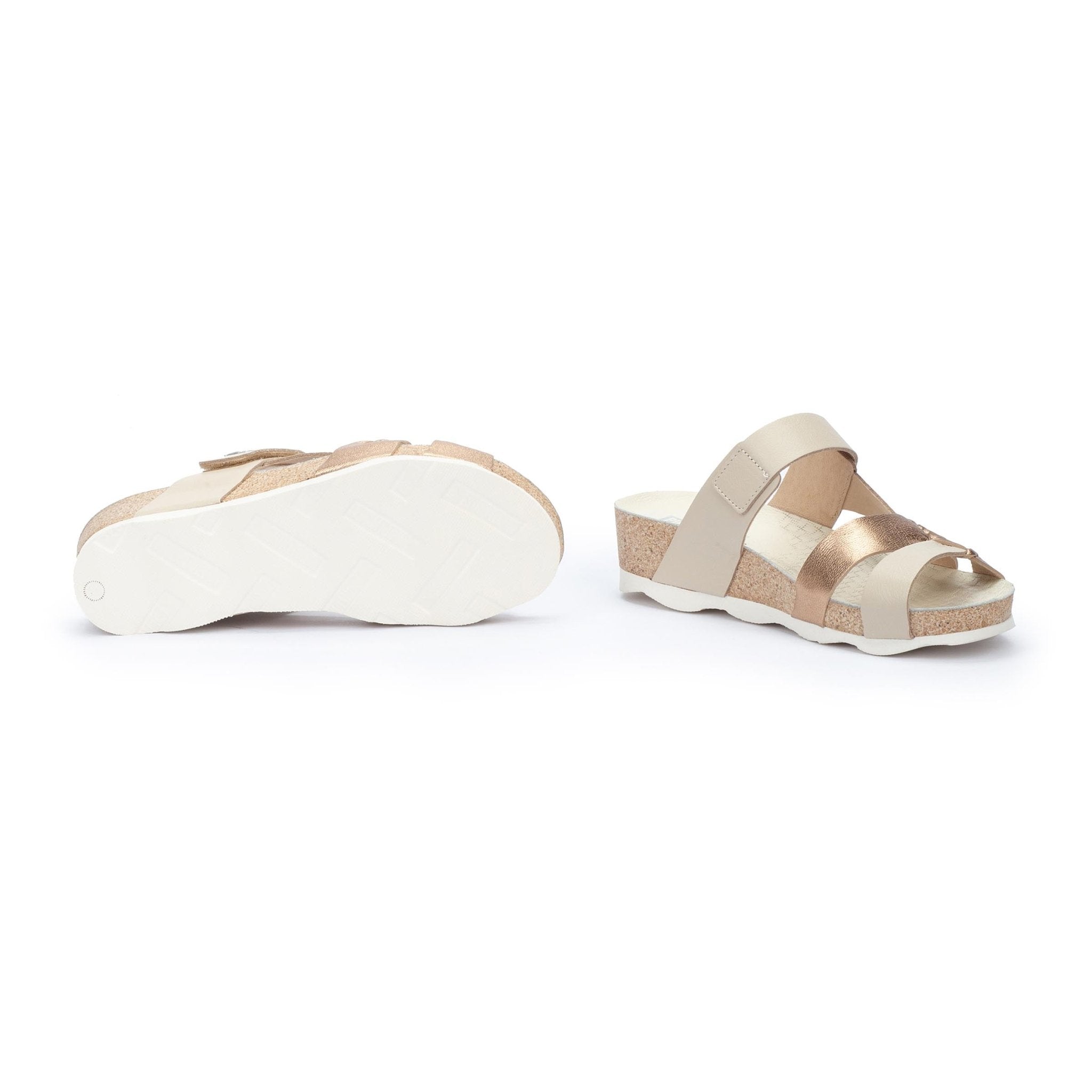 Sandalia de mujer 'Mahon' - beige - ChaplinshoesSandalia mujer 'Mahon' - beigePikolinos