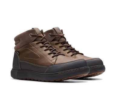 Bota impermeable goretex para hombre 'Mapstone hi GTX' - Marrón - ChaplinshoesBota impermeable goretex 'Mapstone hi GTX' para hombre - MarrónClarks