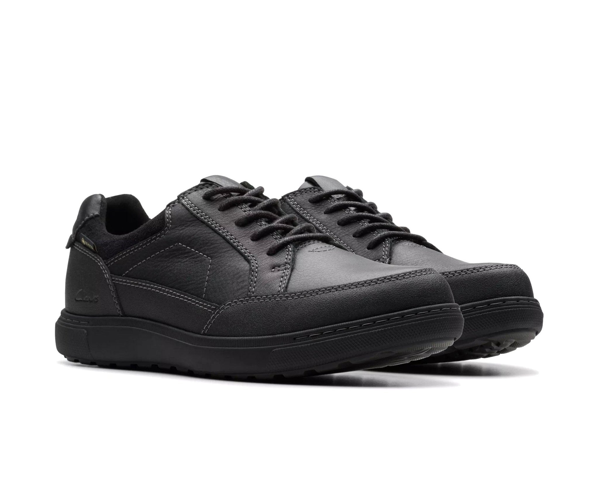 Zapato con cordones impermeable para hombre 'Mapstone LoGTX' - Negro - ChaplinshoesZapato con cordones impermeable para hombre 'Mapstone LoGTX' - BlackClarks