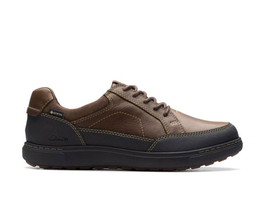 Zapato con cordones impermeable para hombre 'Mapstone LoGTX' - Marrón - ChaplinshoesZapato con cordones impermeable para hombre 'Mapstone LoGTX' - MarrónClarks