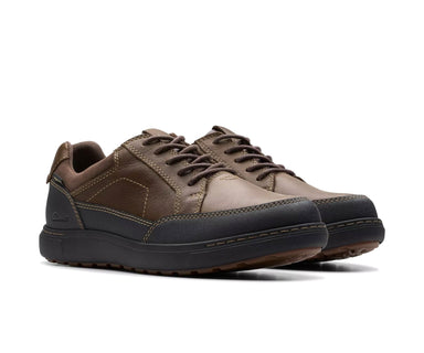 Zapato con cordones impermeable para hombre 'Mapstone LoGTX' - Marrón - ChaplinshoesZapato con cordones impermeable para hombre 'Mapstone LoGTX' - MarrónClarks