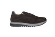 'Matteo' men's wide fit (H) lace - zip sneaker - Brown - Chaplinshoes'Matteo' men's wide fit (H) lace - zip sneaker - BrownAra