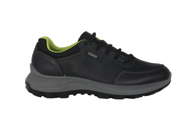 Sneaker da passeggio uomo impermeabile 'Mauro' in goretex - Nero - ChaplinshoesSneaker da passeggio impermeabile da uomo in goretex 'Mauro' - BlackAra