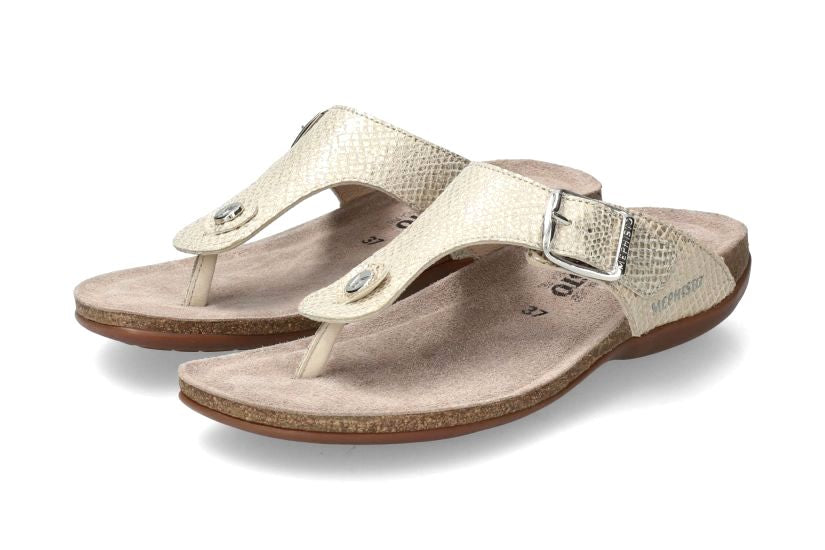 Sandalo infradito da donna "Alinda" - beige