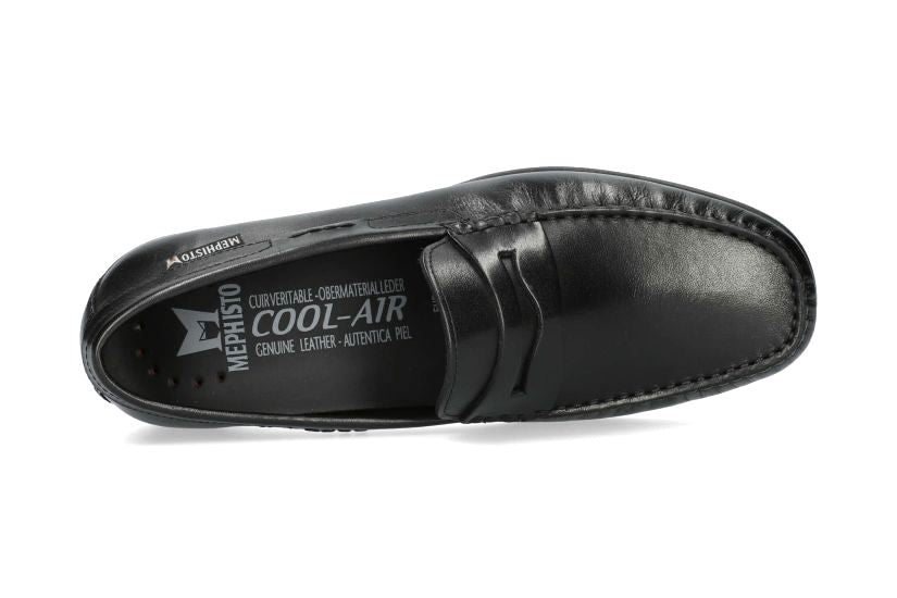 Herrenmokassin 'Alyon' - Schwarz