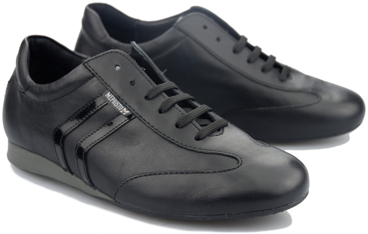 Sneaker Mephisto BARTY da donna - pelle nera - Scarpe Chaplin Sneaker Mephisto BARTY da donna - pelle nera Mephisto